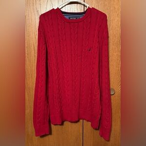 Nautica Men’s Cable Knit Sweater